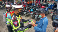 Oprasi Lilin Krakatau 2020, Polresta Bandar Lampung Fokus Terapkan Prokes