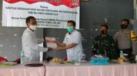 Ketua DPRD Lampung Sosialisasi Perda Covid 19 di Kecamatan  Trimurjo Lampung Tengah