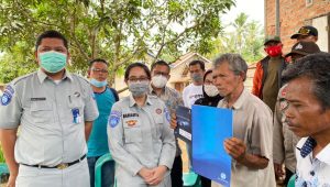 Jasa Raharja Lampung Serahkan Santunan Korban Sriwijaya Air SJ182