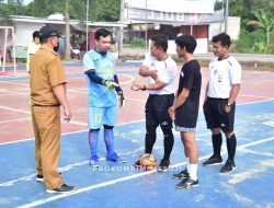 Asisten Indra Kusuma Wijaya Buka Kompetisi Futsal Piala Kominfo Mesuji 2021