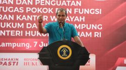 Wamenkumham Apresiasi Kinerja Seluruh Jajaran Kantor Wilayah Kemenkumham Lampung