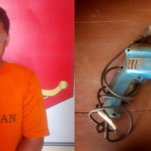 Pelaku Pencurian dengan Pemberatan (Curat) berhasil Ditangkap Tim Tekab 308 Presisi Jajaran Polsek Way Pengubuan Polres Lampung Tengah