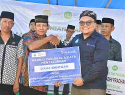 Karyawan XL Axiata Bangun Masjid dan Instalasi Air Bersih di Makassar