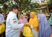 Gubernur Arinal Djunaidi Berikan Bantuan Sosial Di Desa Rejo Katon Kabupaten Lampung Timur