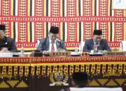 Sekda Thamrin Hadiri Rapat Paripurna Peresmian Pengangkatan PAW Anggota DPRD Lampung Selatan