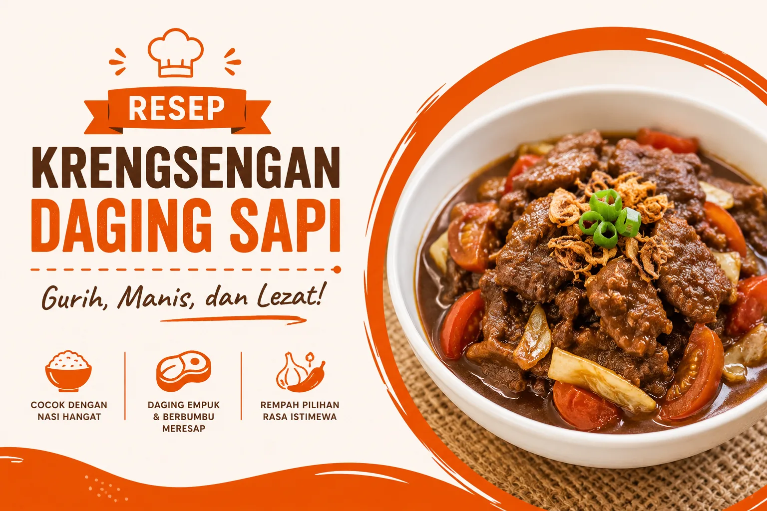 Resep Membuat Krengsengan Daging Sapi, Menggoda Selera!
