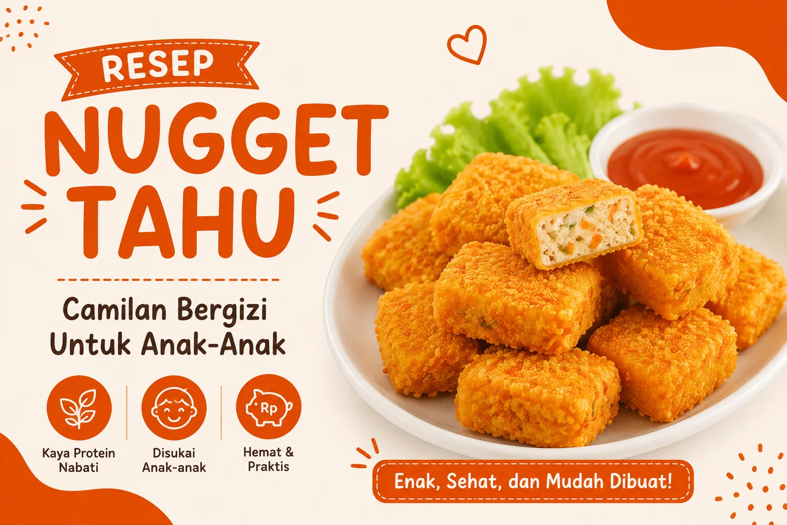 Resep Nugget Tahu, Camilan Bergizi dan Praktis untuk Anak-Anak