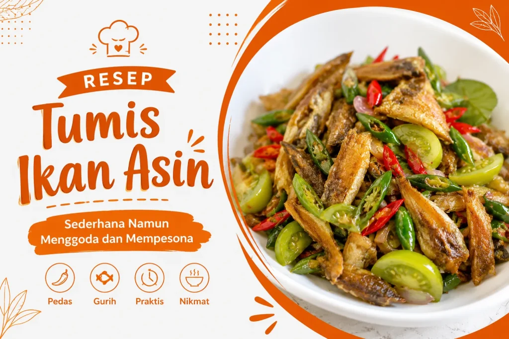 Resep Tumis Ikan Asin Sederhana Namun Menggoda dan Mempesona