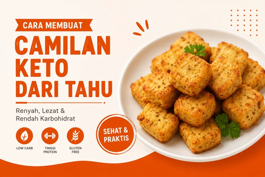 Cara Membuat Camilan Keto dari Tahu