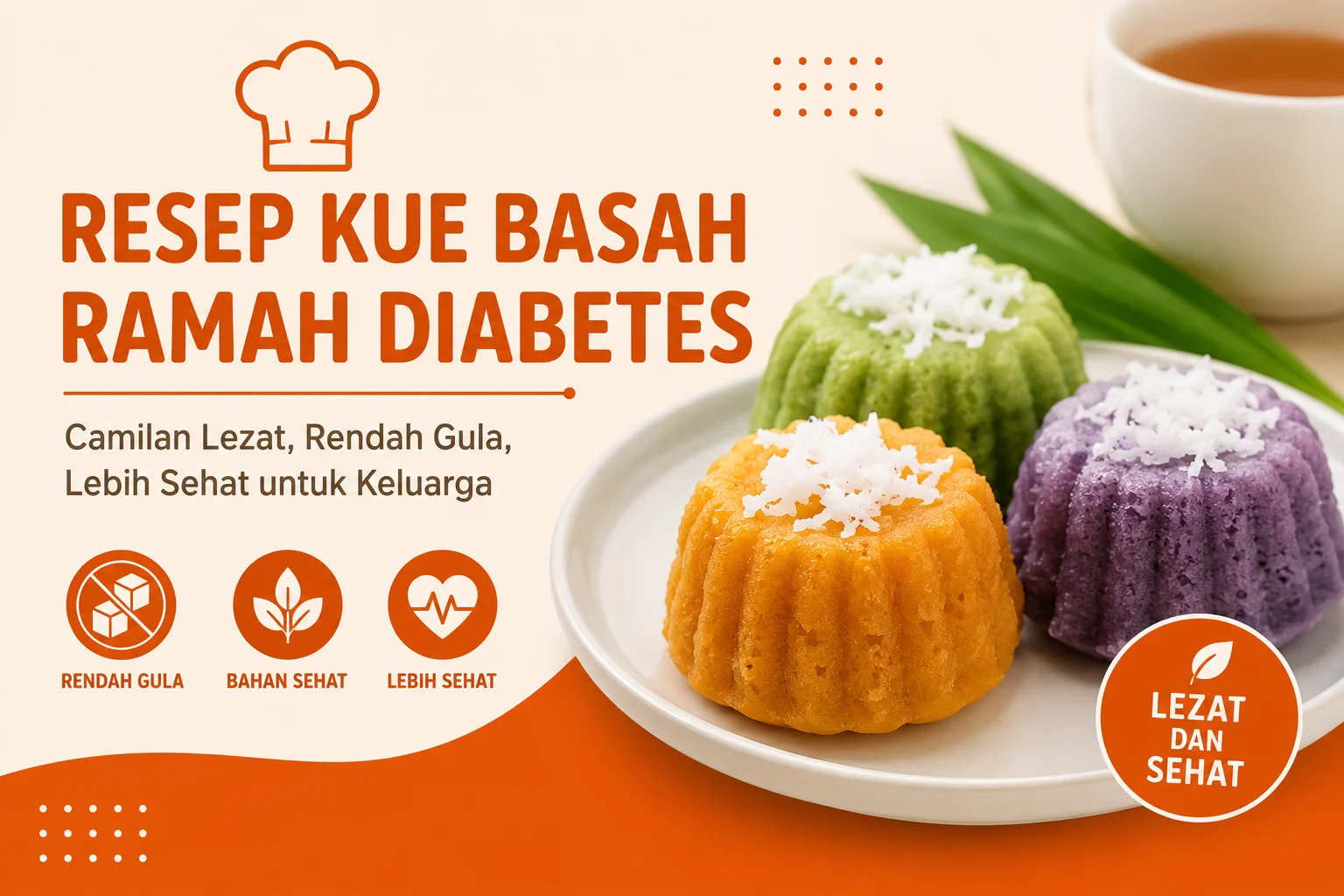 Resep Kue Basah Ramah Diabetes