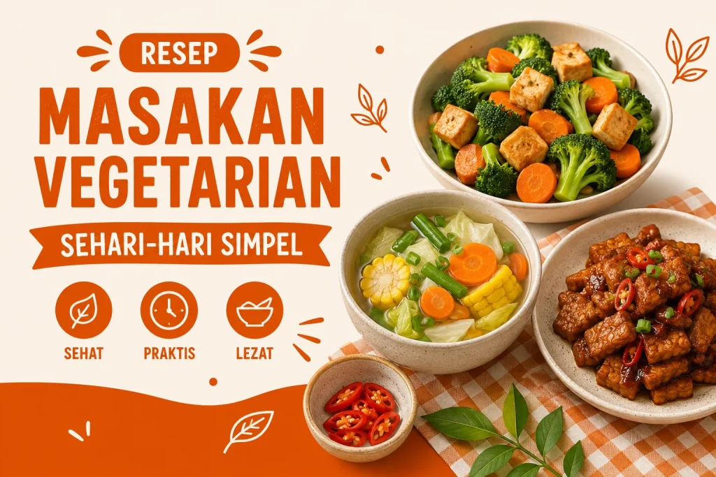 Resep Masakan Vegetarian Sehari-Hari Simpel