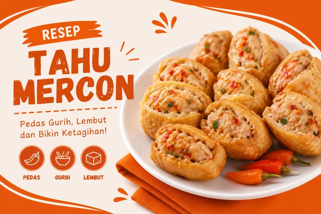 Resep Tahu Mercon Pedas Gurih
